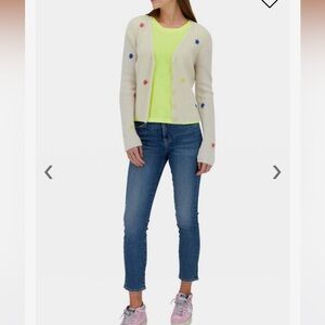 Nili Lotan Classic Wash Mid Rise Jeans